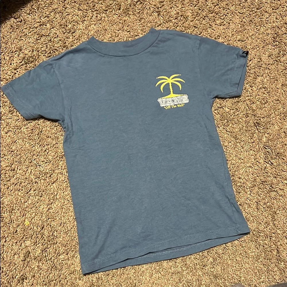 Toddler boy vans tee 3t